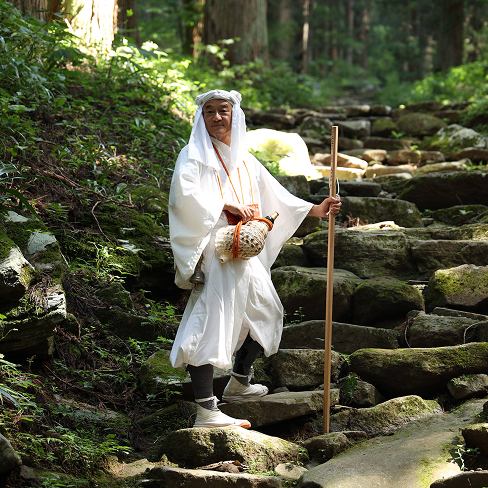 Unique experiences in rural Japan, Yamabushi monk hiking