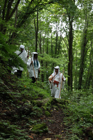 Yamabushi monk hiking tour and forest bathing in Nagano, Japan