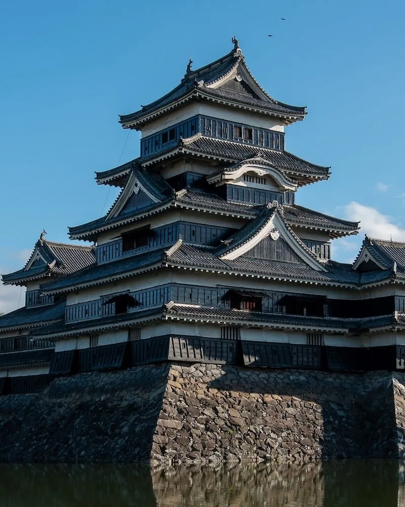 Matsumoto castle in Nagano Japan