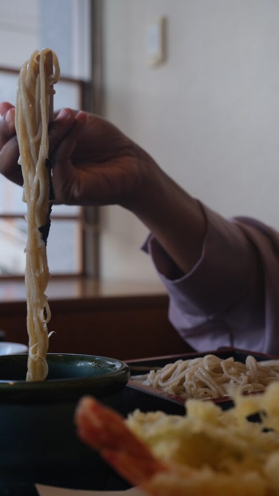 Shinshu soba in Nagano